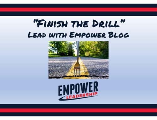 Finish the Drill – A Few Tips for Students